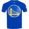 Pro Standard NBA Mens Mens NBA Mesh Cotton Taping Tee(Royal Blue)