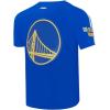 Pro Standard NBA Mens Mens NBA Mesh Cotton Taping Tee(Royal Blue)