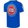Pro Standard NBA Mens Mens NBA Mesh Cotton Taping Tee(Royal Blue/Red)