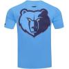 Pro Standard NBA Mens Mens NBA Mesh Cotton Taping Tee(University Blue)