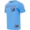 Pro Standard NBA Mens Mens NBA Mesh Cotton Taping Tee(University Blue)