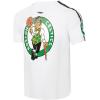 Pro Standard NBA Mens Mens NBA Mesh Cotton Taping Tee(White/Black)