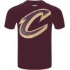 Pro Standard NBA Mens Mens NBA Mesh Cotton Taping Tee(Wine)