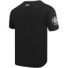 Pro Standard NBA Mens Mens NBA Milwaukee Bucks Classic Player Cotton Short Sleeve Tee(Black)