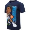 Pro Standard NBA Mens Mens NBA Minnesota Timberwolves Remix Avatar Cotton Short Sleeve Tee(Primary Team Color)