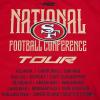 Red San Francisco 49ers City Tour 2.0 Men’s Cotton Drop Shoulder Tee by Pro Standard(Red)