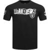 Las Vegas Raiders City Ransom Men’s Single Jersey Tee (Black) by Pro Standard(Black)