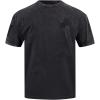 Pro Standard Mens NFL Washed Vanguard Short Sleeve Tee(Washed Black)