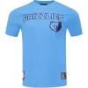 Pro Standard NBA Mens Mens NBA Mesh Cotton Taping Tee(University Blue)