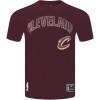 Pro Standard NBA Mens Mens NBA Mesh Cotton Taping Tee(Wine)
