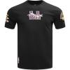 Pro Standard NBA Mens Mens NBA Team Pennants Cotton Short Sleeve Tee(Black)