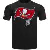 TAMPA BAY BUCCANEERS MASHUP BLACK MEN’S TEE by Pro Standard(Black)