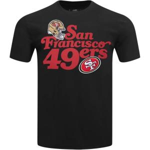 49ERS SAN FRANCISCO NFL SOUVENIR MEN’S TEE (BLACK) BY PRO STANDARD(Black)