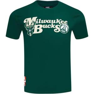 Pro Standard Mens NBA Souvenir Cotton Short Sleeve Tee(Forest Green)