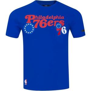 Pro Standard Mens NBA Souvenir Cotton Short Sleeve Tee(Royal Blue)