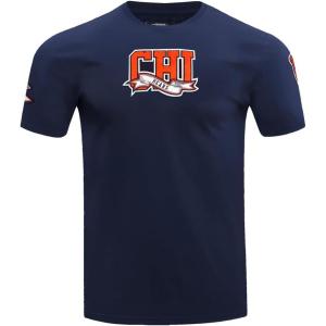 Pro Standard Mens NFL Team Pennants Cotton Short Sleeve Tee(Midnight Navy)