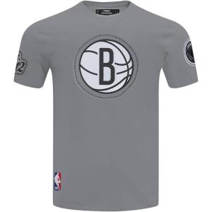Pro Standard NBA Mens Mens NBA DIY Pick Stitch Cotton Short Sleeve Tee(Gray)