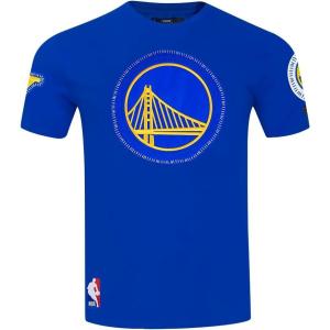Pro Standard NBA Mens Mens NBA DIY Pick Stitch Cotton Short Sleeve Tee(Royal Blue)