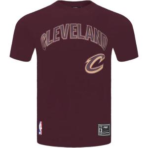 Pro Standard NBA Mens Mens NBA Mesh Cotton Taping Tee(Wine)