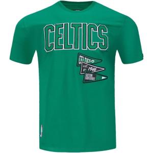 Pro Standard NBA Mens Mens NBA Team Pennants Cotton Short Sleeve Tee(Primary Team Color)