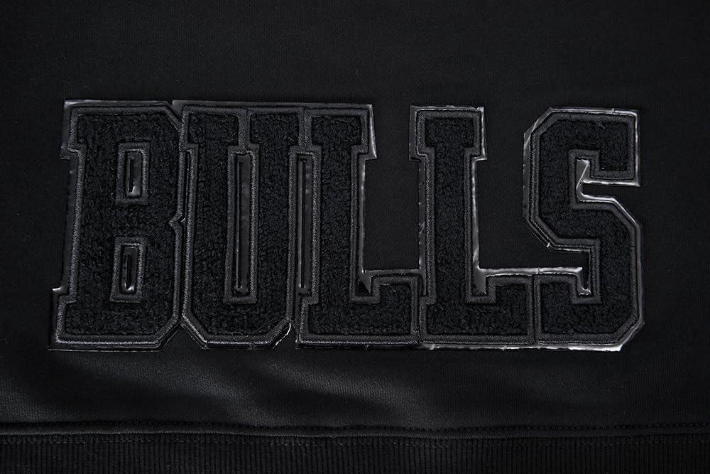 image:imagePro Standard NBA womens Womens Nba Classic Triple Black Brushed Back French Terry Cropped Pullover HoodieTriple Black