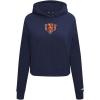 Chicago Bears Wingspan Women’s Cropped Hoodie (Midnight Navy – Pro Standard)(Midnight Navy)