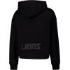Pro Standard Womens NFL Jewels Brushed Back French Terry Cropped Pullover Hoodie(Black)