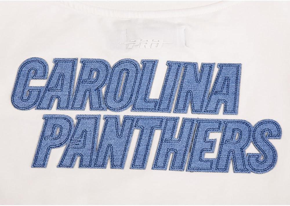 image:imagePanthers Blues Womens Boxy Linen Tee by Pro StandardLinen