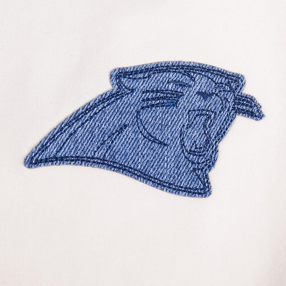 image:imagePanthers Blues Womens Boxy Linen Tee by Pro StandardLinen