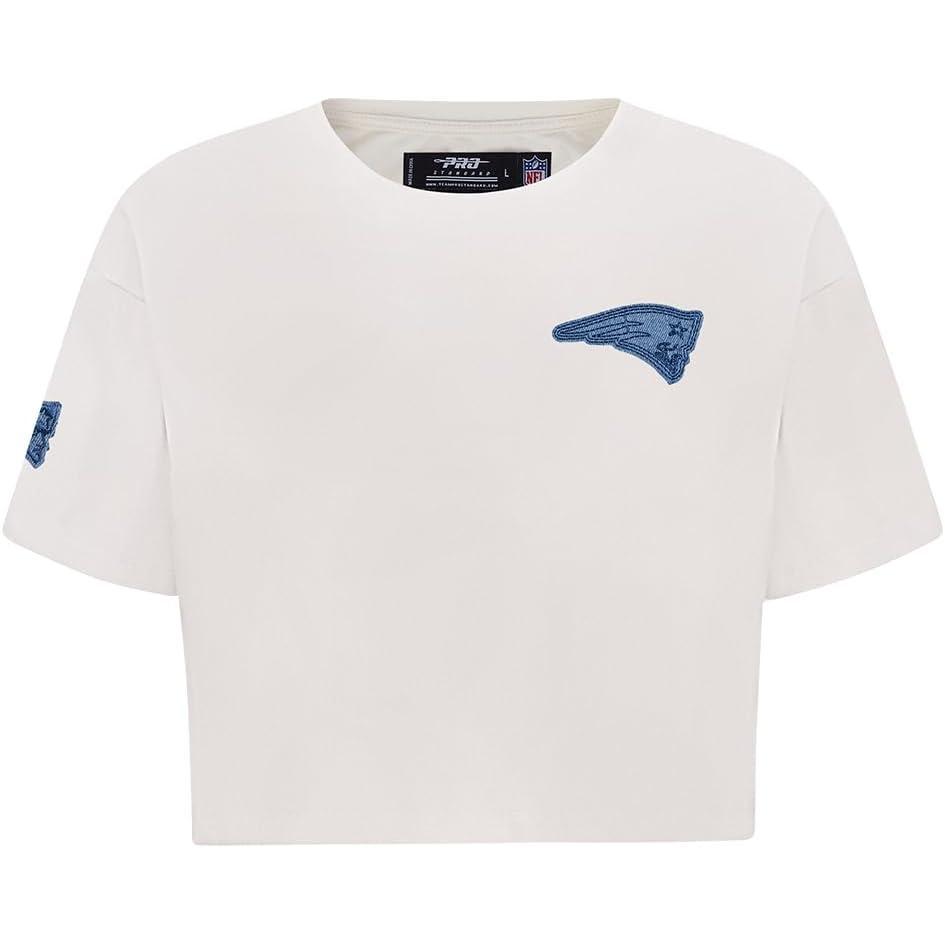image:imagePatriots Blues Womens Boxy Tee Linen by Pro StandardLinen