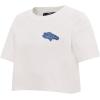 Denver Broncos Varsity Blues Women’s Boxy Linen Tee by Pro Standard(Linen)