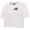 Panthers Blues Women’s Boxy Linen Tee by Pro Standard(Linen)