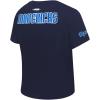 Pro Standard NBA Womens Womens NBA Dallas Mavericks Classic Player Cotton Short Sleeve Slim Tee(Team Color)