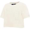 Pro Standard NBA Womens Womens NBA Indiana Pacers Neutrals Player Short Sleeve Boxy Tee(Eggshell)