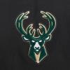Pro Standard NBA Womens Womens NBA Milwaukee Bucks Classic Player Cotton Short Sleeve Slim Tee(Black)