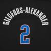 Pro Standard NBA Womens Womens NBA Oklahoma City Thunder Classic Player Cotton Short Sleeve Boxy Tee(Black)