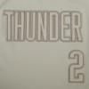 Pro Standard NBA Womens Womens NBA Oklahoma City Thunder Neutrals Player Cotton Short Sleeve Boxy Tee(Taupe)