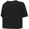Pro Standard Women’s College Classic Icon Cotton Short Sleeve Boxy Tee(Black)