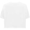 Pro Standard Women’s NBA Hologram Cotton Short Sleeve Boxy Tee(White)