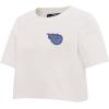 TITANS BLUES WOMEN’S VARSITY LINEN BOXY TEE(Linen)