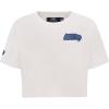 Seahawks Women’s Linen Blue Boxy Tee (Varsity Blues)(Linen)