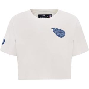 TITANS BLUES WOMEN’S VARSITY LINEN BOXY TEE(Linen)