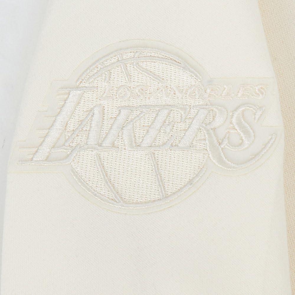 image:imagePro Standard Big Boys NBA Los Angeles Lakers Luka Doncic 77 Neutrals Player Pull Over Hoodie Eggshell L