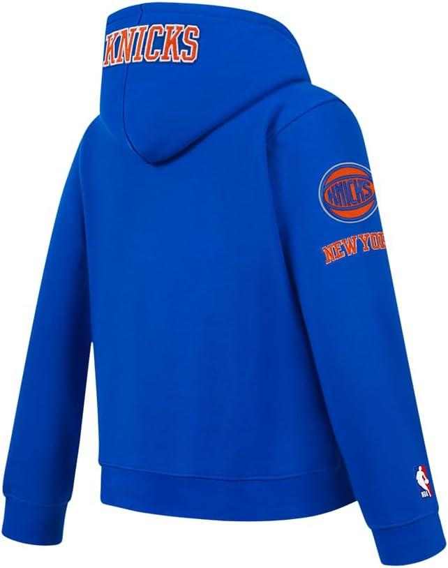 image:imagePro Standard Big Boys NBA New York Knicks Jalen Brunson 11 Classic Player Pull Over Hoodie Royal Blue S