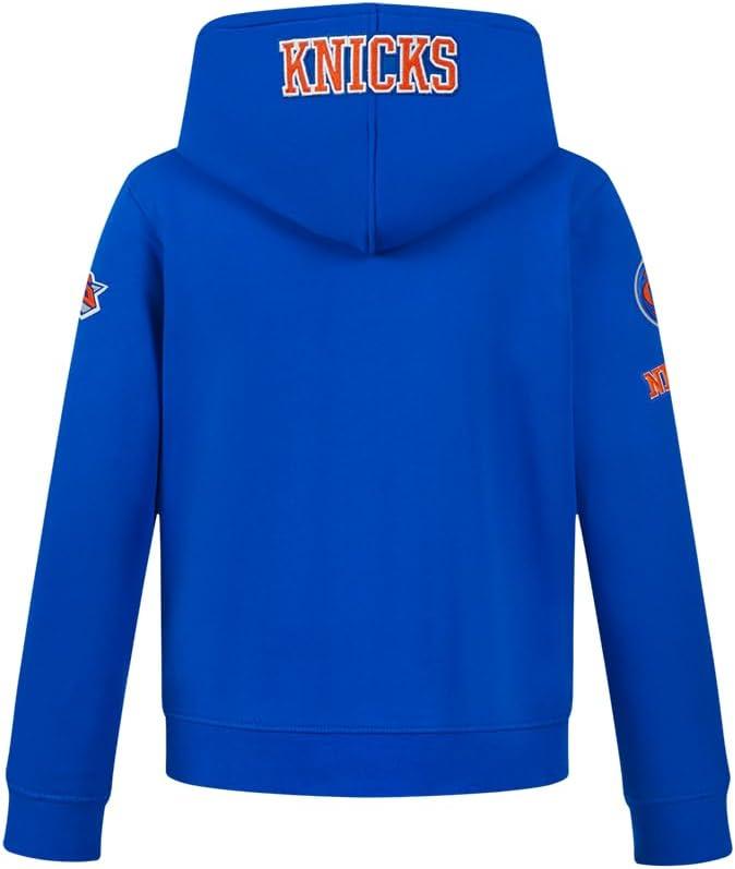 image:imagePro Standard Big Boys NBA New York Knicks Jalen Brunson 11 Classic Player Pull Over Hoodie Royal Blue S