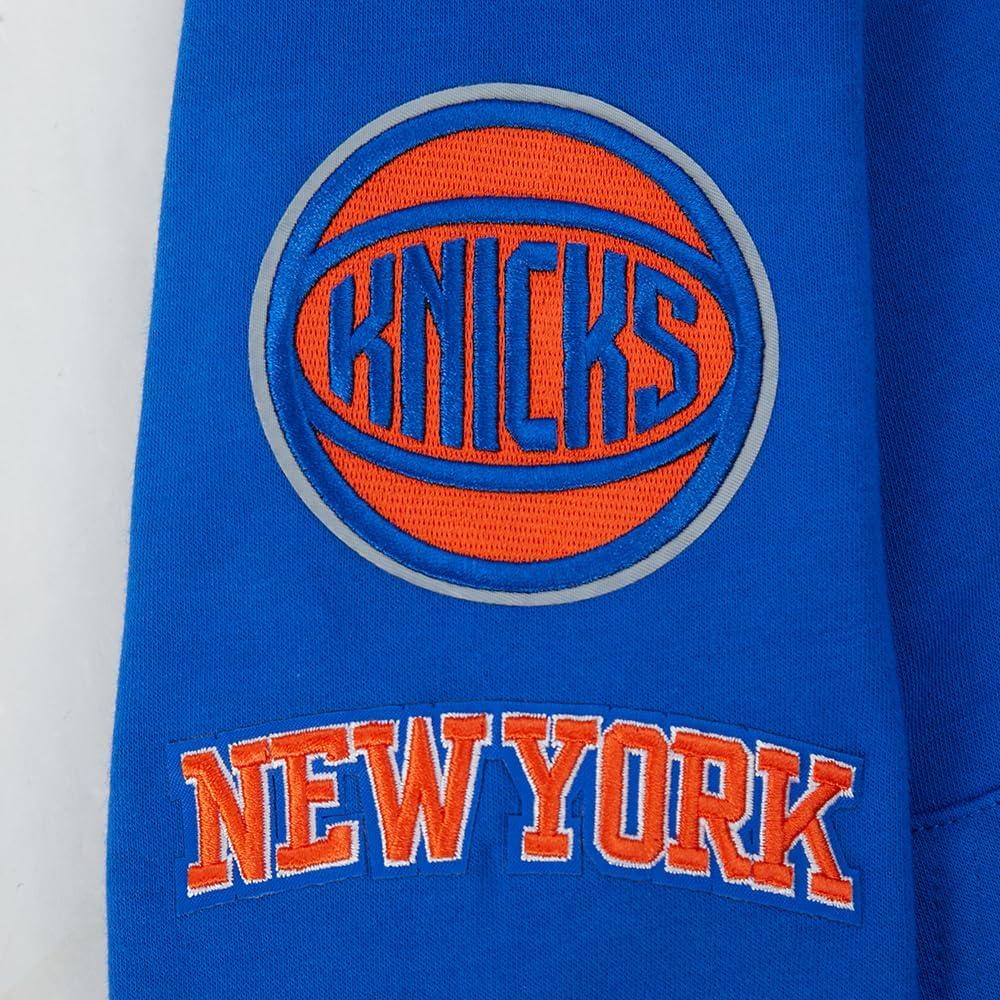 image:imagePro Standard Big Boys NBA New York Knicks Jalen Brunson 11 Classic Player Pull Over Hoodie Royal Blue S