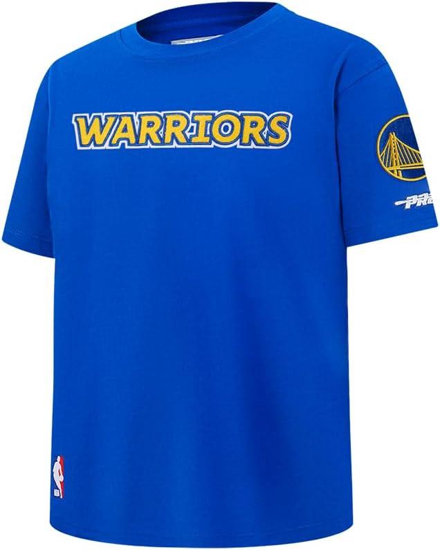 image:imagePro Standard Big Kids Golden State Warriors Classic PNN Cotton Short Sleeve TeeRoyal Blue