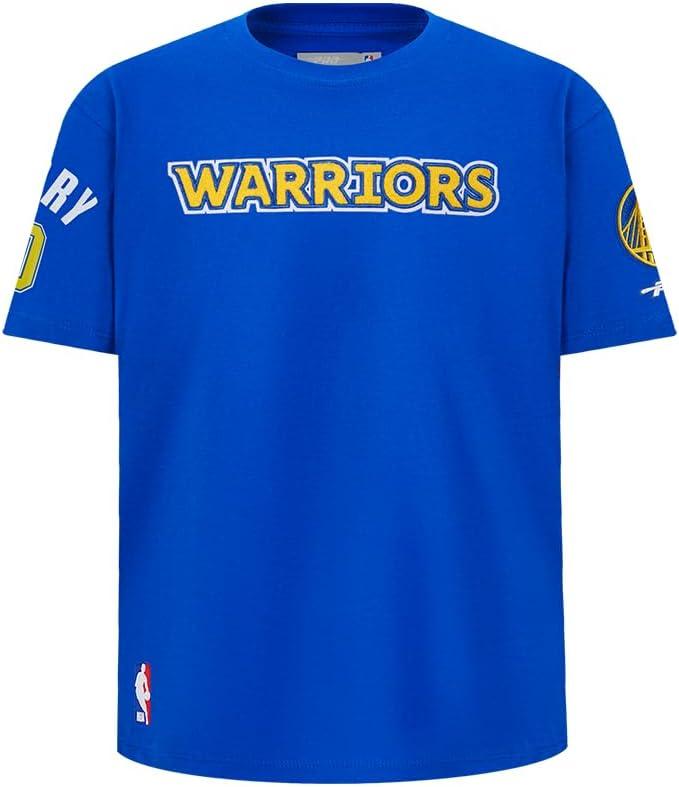 image:imagePro Standard Big Kids Golden State Warriors Classic PNN Cotton Short Sleeve TeeRoyal Blue