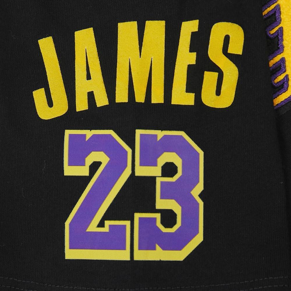 image:imagePro Standard Big Kids Los Angeles Lakers Classic PNN Cotton Short Sleeve TeeBlack