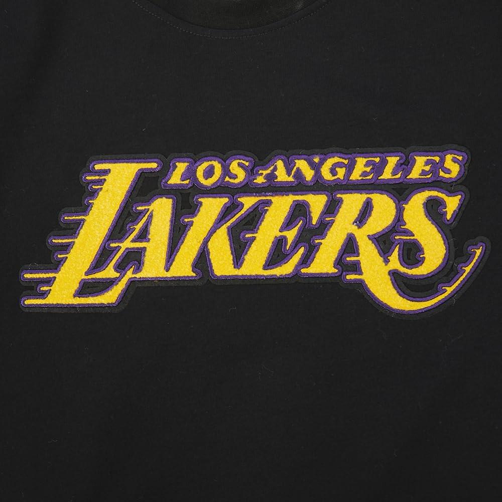 image:imagePro Standard Big Kids Los Angeles Lakers Classic PNN Cotton Short Sleeve TeeBlack